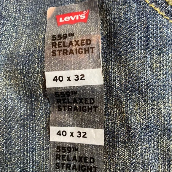 Levi Strauss Men’s 559 Jeans. NWOT. 40x32. - Picture 8 of 12